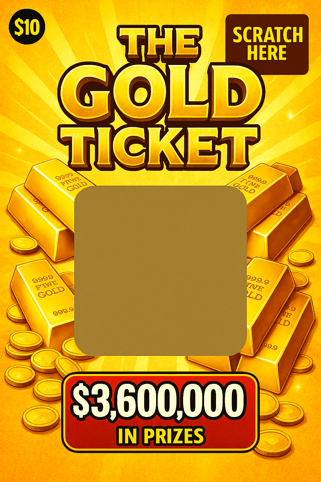 The Gold Ticket - Lottio